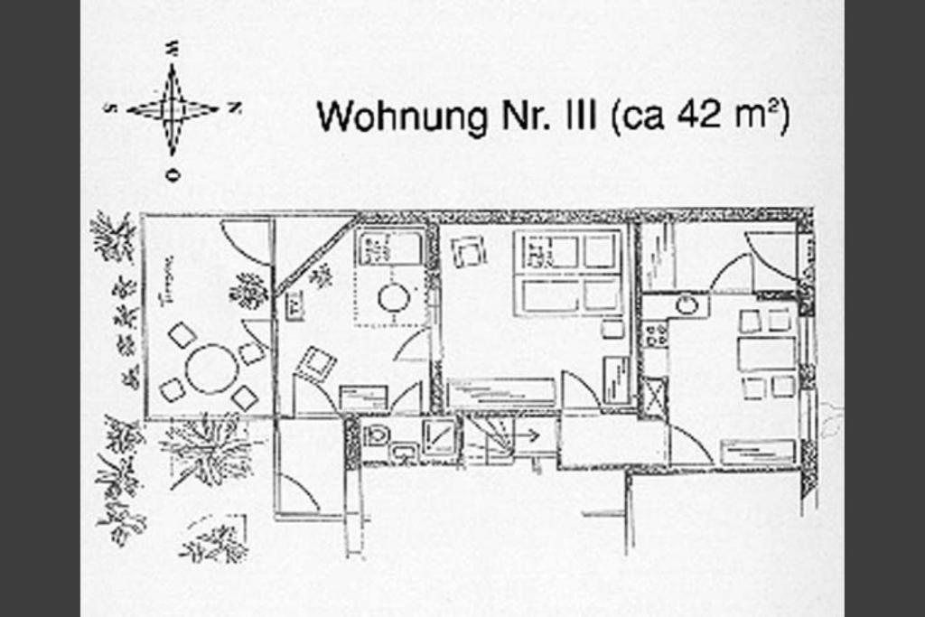 Ferienwohnung Friesenhaus, App. 3 Westerland Exterior foto